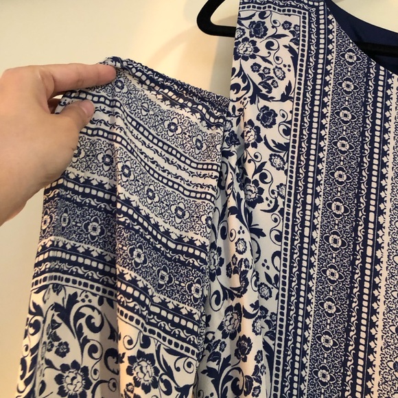 LUXOLOGY WOMENS KNEE LENGTH DRESS (FULLY LINED) - Picture 3 of 10